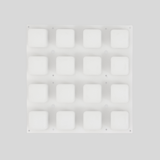 Silicone Elastomer 4x4 Button Keypad - for 3mm LEDs