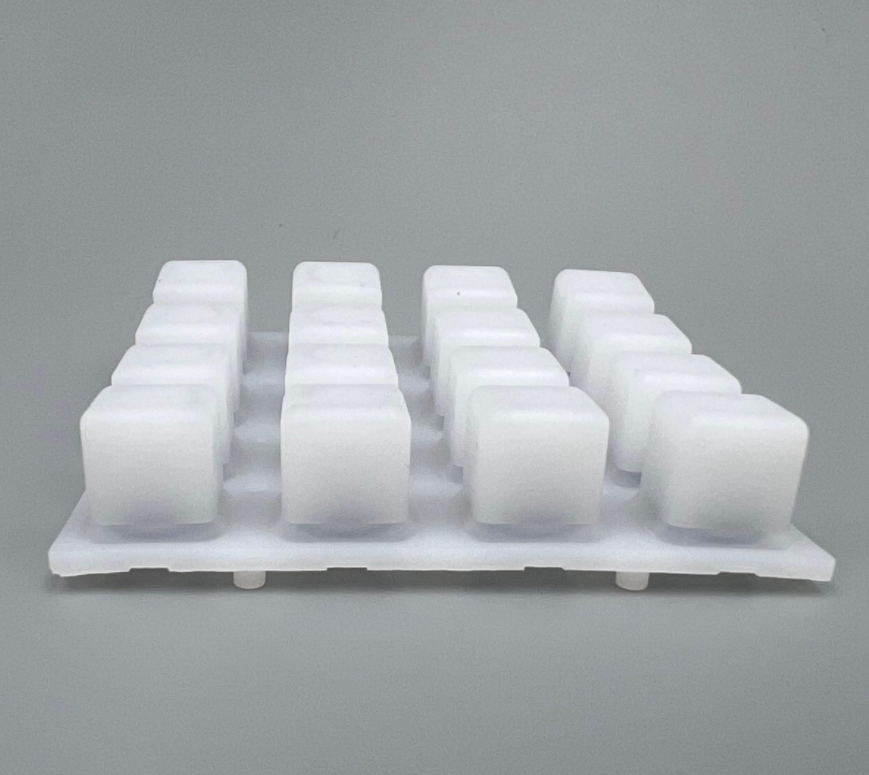 Silicone Elastomer 4x4 Button Keypad - for 3mm LEDs